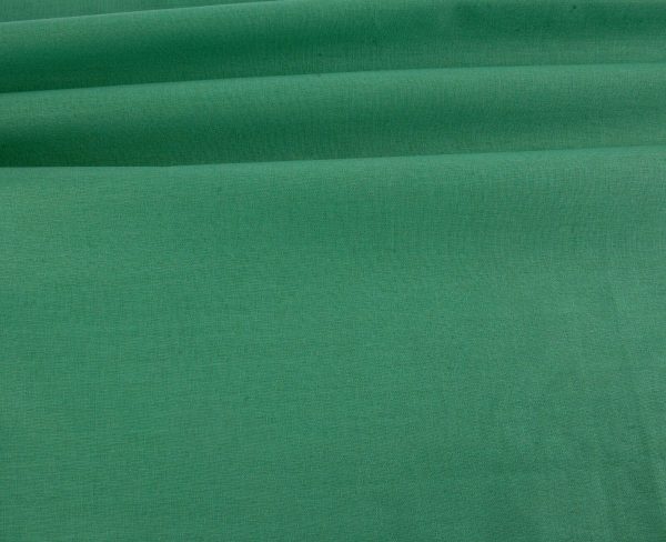 Plain Cotton Poplin - Green