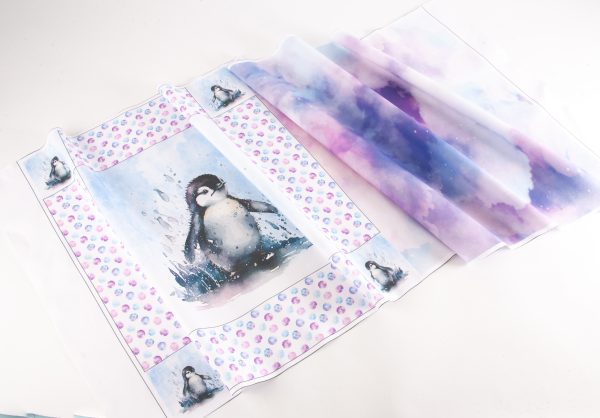 Polar Animals Cushion Panel - Penguin (Slight Second)