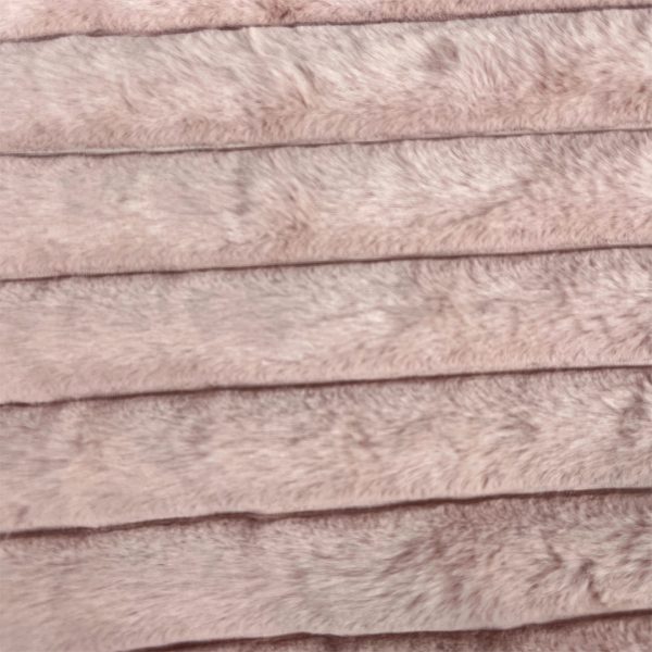 Plush Fur – 1m Fabric Roll Blush - Image 3