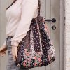 Quilted Stepped Patchwork - Black - Image 4