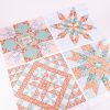 Daisy Lane Spring Flowers Patchwork Cushion Panel