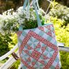 Daisy Lane Spring Flowers Patchwork Cushion Panel - Image 6