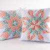 Daisy Lane Spring Flowers Patchwork Cushion Panel - Image 3