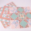 Daisy Lane Spring Flowers Patchwork Cushion Panel - Image 2