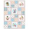 Birds and Teacups Quilt Top Panel - 70% off! (Slight Second) - Image 2