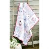Birds and Teacups Quilt Top Panel - 70% off! (Slight Second)