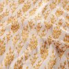 Cream and Metallic Gold Christmas Sprigs - Image 2