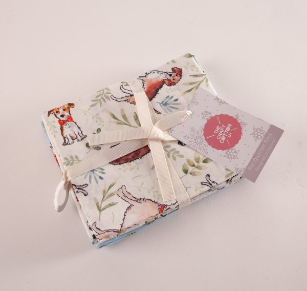 Man's Best Friend - Christmas 4 Fat Quarter Pack - Image 2