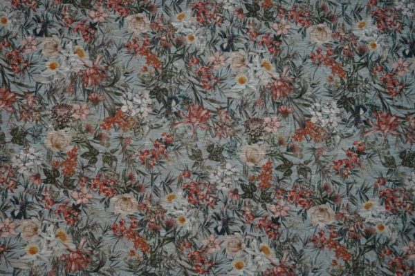 Lady McElroy Viscose Jersey - Botanic Dusk - Image 2