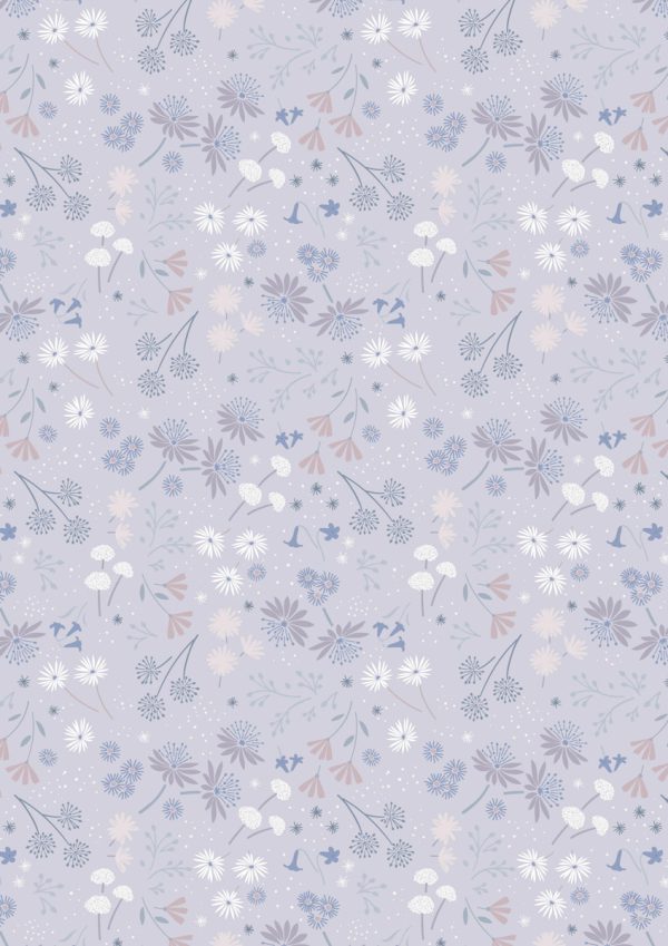 NEW Lewis & Irene Evenfall - Night Garden Pale Lilac