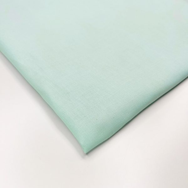 Lifestyle 150cm Wide Plain Cotton - Pale Duckegg Blue