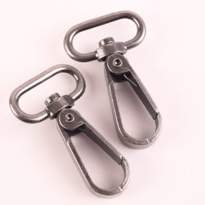 1" Large Swivel Clasp x 2 - Gunmetal