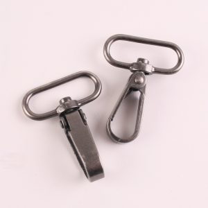 1.5" Large Swivel Clasp x 2 - Gunmetal