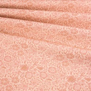 V&A William Morris Organic Cotton - Morris Muses Mallow Pink