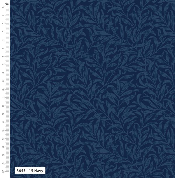 William Morris Willow Bough Blender - Navy