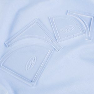 Quarter Circle Acrylic Template Set - Two Sizes